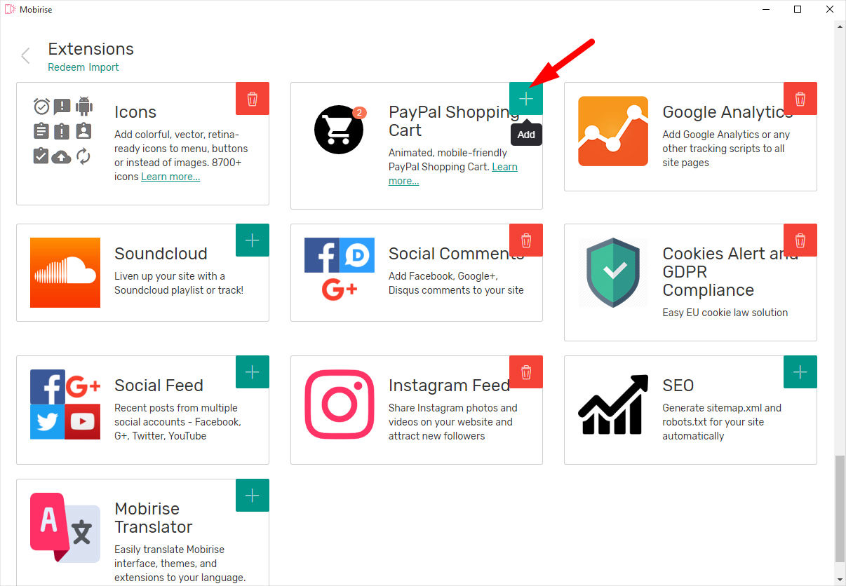 You can use the Paypal Shopping Cart extension if you want to process payments using Paypal.