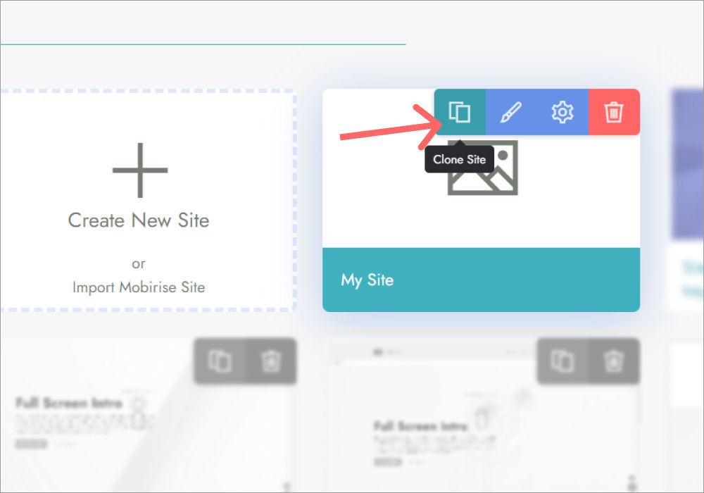 Unfortunately, there is no way to create a multilingual site within one project.