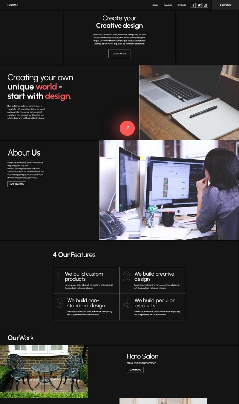 Responsive Minimal Theme