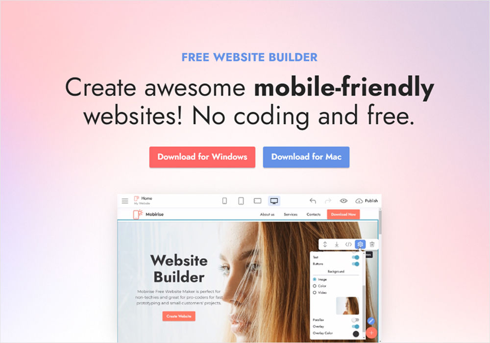 Download for Windows or for Mac